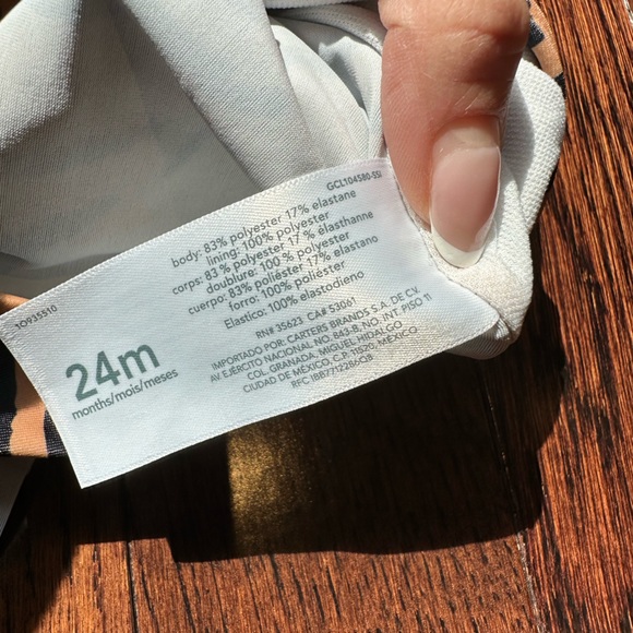 One shoulder Bathing Suit Toddler Never Worn - Picture 2 of 4